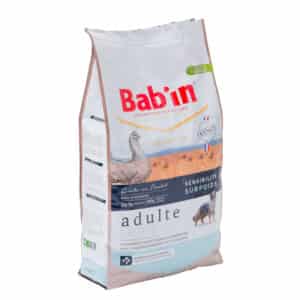 1 paquet de 12 kg de croquettes chien BAB’IN LIGHT